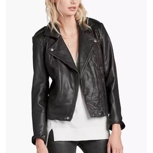 Lucky Brand Major Moto Leather Jacket